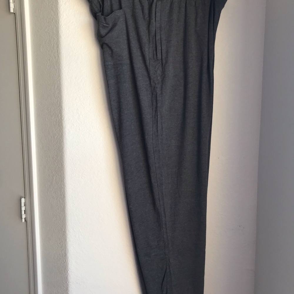New Alfani Sleep Pajama Pants Men's size XXL Charcoal Gray w/Pockets Drawstring - Picture 8 of 16